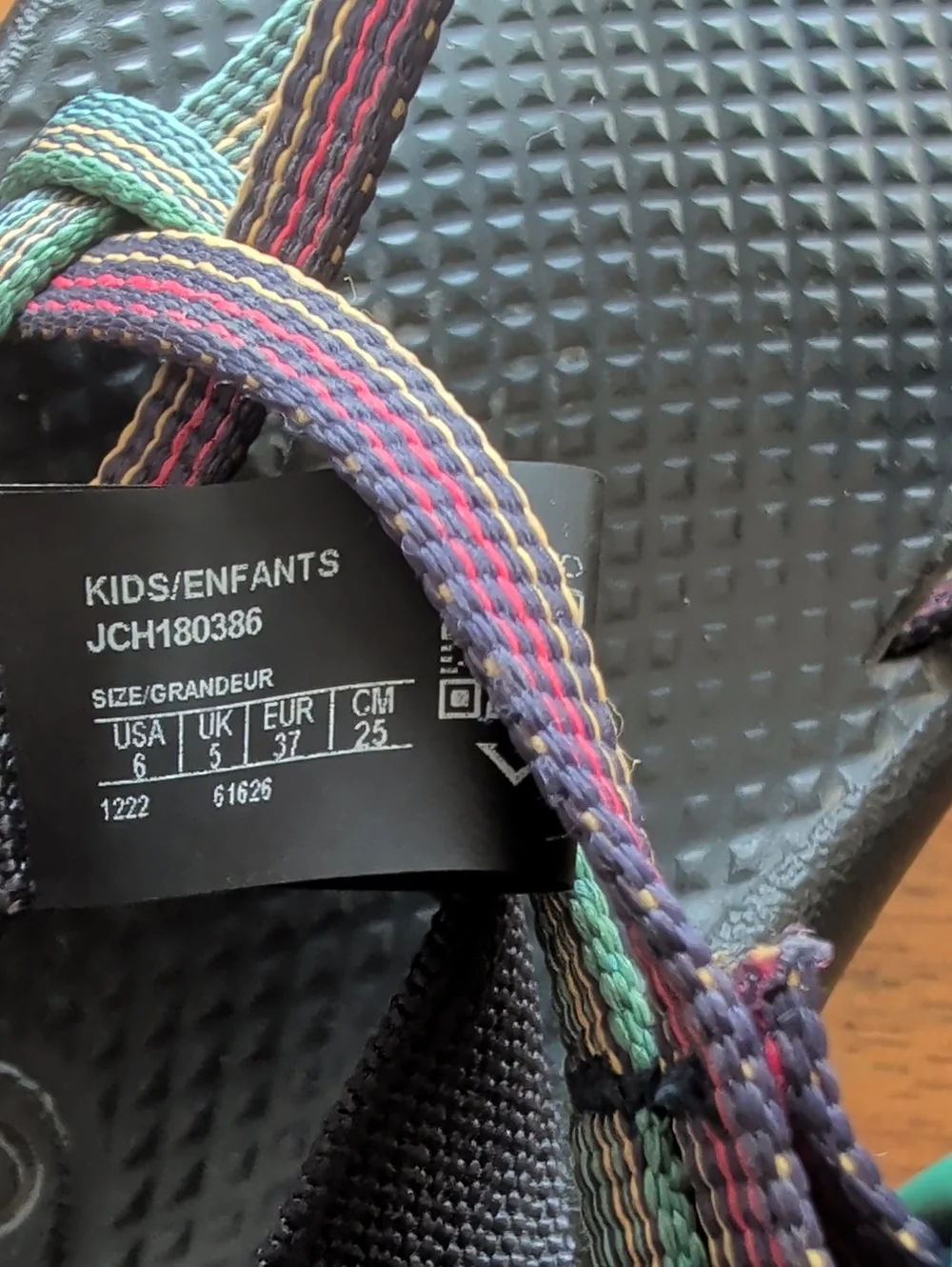 Chaco Kid's ZX/1 EcoTread Sandal - Big Kid 6 - Women 7.5